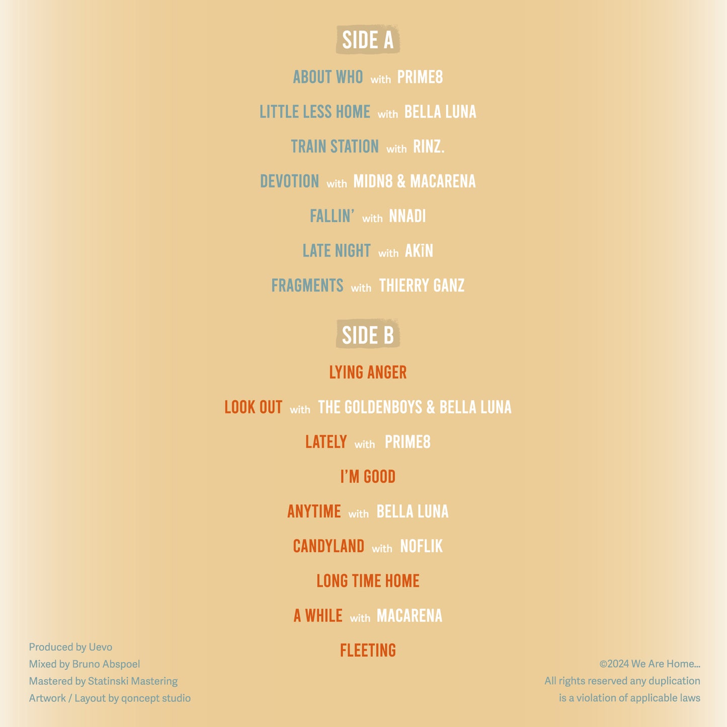 Uevo - Shifting Sands (Vinyl)